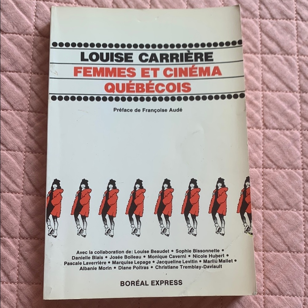 BOOK  - Femmes et Cinéma Québécois par Louise Carrière